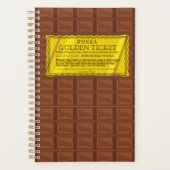 Willy Wonka Golden Ticket Planner (Voorkant)