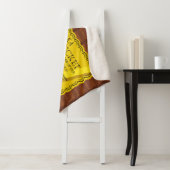 Willy Wonka Golden Ticket Sherpa Deken (In situ)