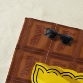 Willy Wonka Golden Ticket Strandlaken (In situ)