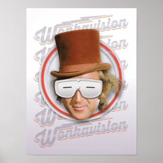 Willy Wonka in Wonkavision Goggles Poster (Voorkant)