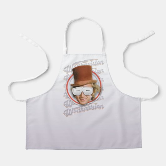 Willy Wonka in Wonkavision Goggles Schort (Voorkant)