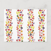 Willy Wonka Lickable Wallpaper Pattern Briefkaart (Voorkant)