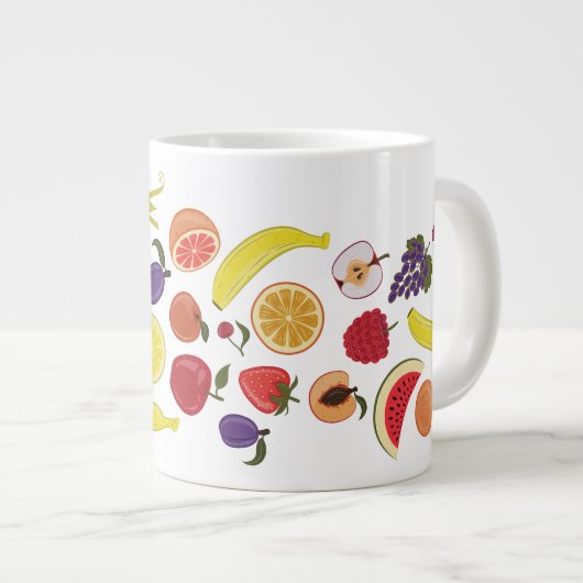 Willy Wonka Lickable Wallpaper Pattern Extra Grote Beker (Voorkant rechts)