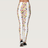 Willy Wonka Lickable Wallpaper Pattern Leggings (Achterkant)