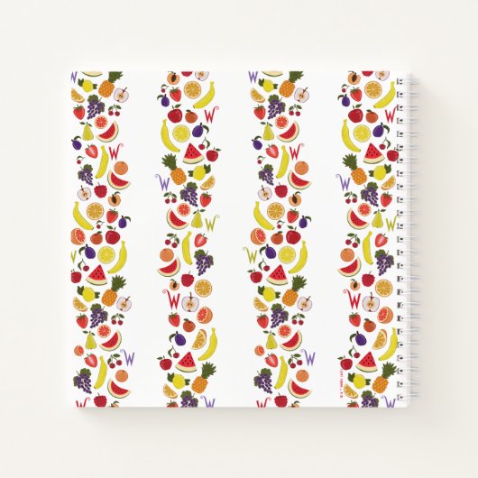 Willy Wonka Lickable Wallpaper Pattern Notitieboek (Achterkant)