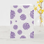 Willy Wonka Logo Psychedelic Graphic Kaart (Gele Bloem)