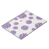 Willy Wonka Logo Psychedelic Graphic Notitieboek (Linkerzijde)