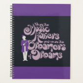 Willy Wonka - Muziekmakers, droomdromers Planner (Voorkant)