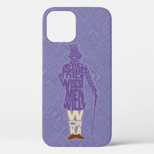 Willy Wonka Quote Silhouette Case-Mate iPhone Case (Achterkant)