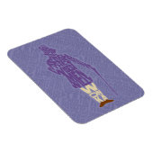 Willy Wonka Quote Silhouette Magneet (Rechterzijde)