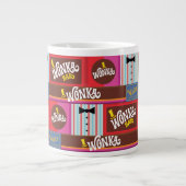 Willy Wonka Snoep Pattern Extra Grote Beker (Voorkant)