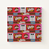 Willy Wonka Snoep Pattern Notitieboek (Achterkant)