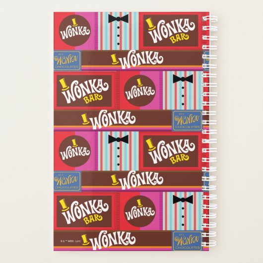 Willy Wonka Snoep Pattern Planner (Achterkant)