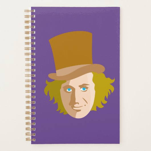 Willy Wonka Stenciled Face Graphic (Devant)