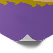 Willy Wonka Stenciled Face Graphic Poster (Hoek)