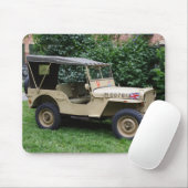 Willys MB Jeep Muismat (Met muis)