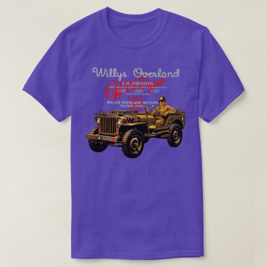 Willys Overland (2) T-shirt (Design voorkant)
