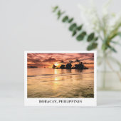 Willy's Rock in Boracay, Filippijnen Briefkaart (Staand voorkant)