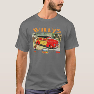 Willys woody wagon t-shirt