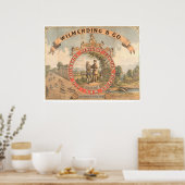 Wilmerding & Co. Kentucky Whiskey (1855A) Poster (Keuken)