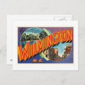 Wilmington #2 North Carolina NC Carte postale Vint (Devant / Derrière)