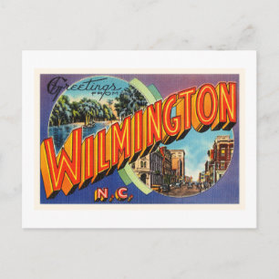 Wilmington #2 North Carolina NC Carte postale Vint