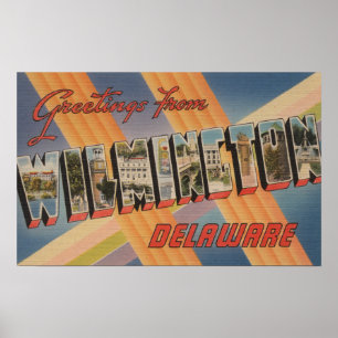Wilmington, Delaware - Grote Letter-scènes 2 Poster