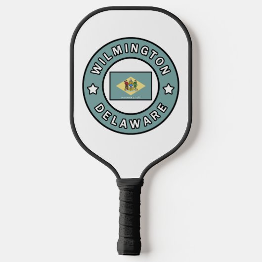 Wilmington Delaware Pickleball Paddle (Achterkant)