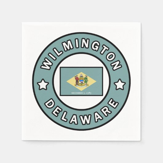 Wilmington Delaware Servet (Voorkant)