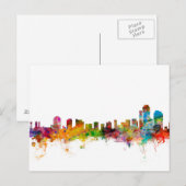 Wilmington Delaware Skyline Briefkaart (Voorkant / Achterkant)