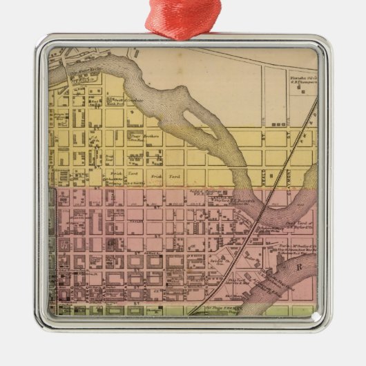 Wilmington Metalen Ornament (Voorkant)