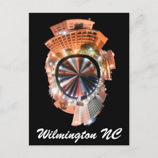 wilmington nc mini - planeet briefkaart