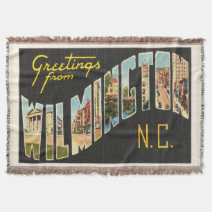 Wilmington North Carolina NC Old  Briefkaart- Deken