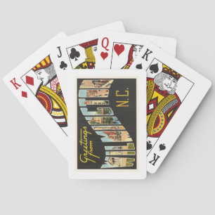 Wilmington North Carolina NC Old  Briefkaart- Pokerkaarten