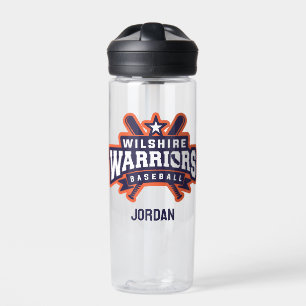 Wilshire Warriors Baseball League Logo Waterfles