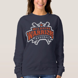 Wilshire Warriors Baseball League White Logo Trui