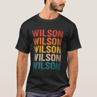 Wilson Achternaam Shirt  Wilson Naam