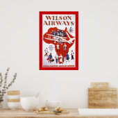 Wilson Airways ~ Africa Poster (Keuken)