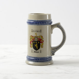 Wilson Coat of Arms Stein Bierpul