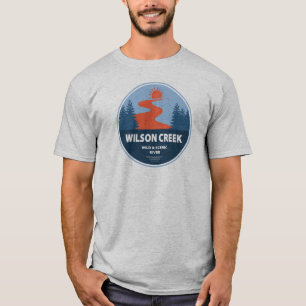 Wilson Creek Wild en Schilderachtig River North Ca T-shirt