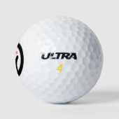 Wilson "Down Range" Ultra 500 golfballen (Logo)