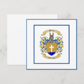 Wilson Family Crest .Wapenmantel (Voorkant / Achterkant)