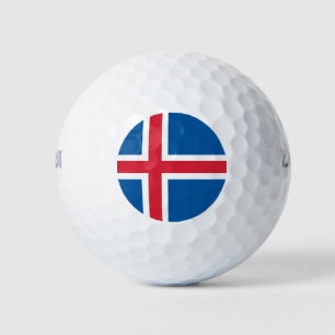 Wilson Golf Ball met de vlag van IJsland Golfballen