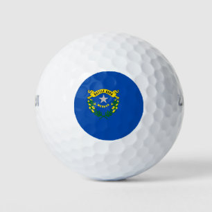 Wilson Golf Ball met de vlag van Nevada Golfballen