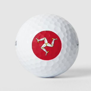 Wilson Golf Ball met Isle of Man vlag, Verenigd Ko Golfballen