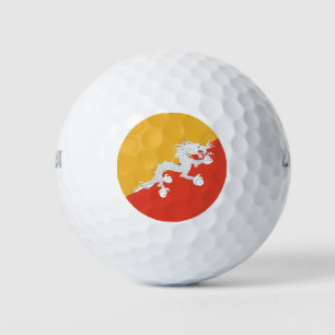 Wilson Golf Ball met vlag van Bhutan Golfballen