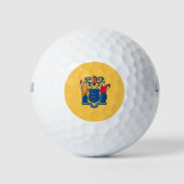 Wilson Golf Ball met vlag van New Jersey, Verenigd Golfballen (Voorkant)