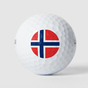Wilson Golf Ball met vlag van Noorwegen Golfballen