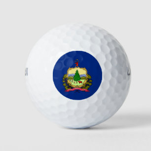 Wilson Golf Ball met vlag van Vermont Golfballen