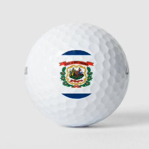 Wilson Golf Ball met vlag van West Virginia Golfballen